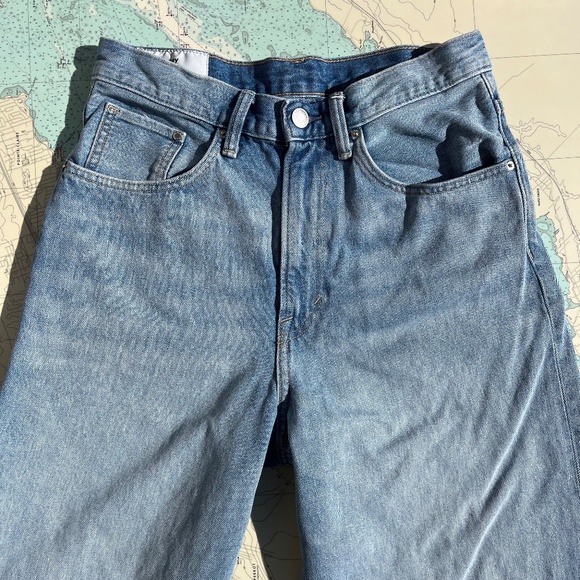 H&M Baggy Loose Fit Light Wash Jeans 30/32 - Picture 3 of 5